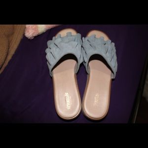 Groovy Platform slip on sandals